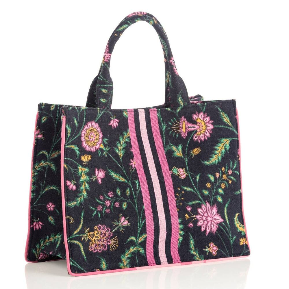 Shiraleah Karla Floral Canvas Tote — Multi